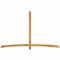 Ekena Millwork Bellingham Rough Sawn Timber Gable Bracket, Western Red Cedar, 108"W x 68"H x 4"D x 4"F, 15/12 Pitch GBW108X68X0404BEL00RWR - alternate 1